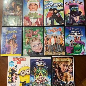 Mixed Kids & Family DVD Bundle